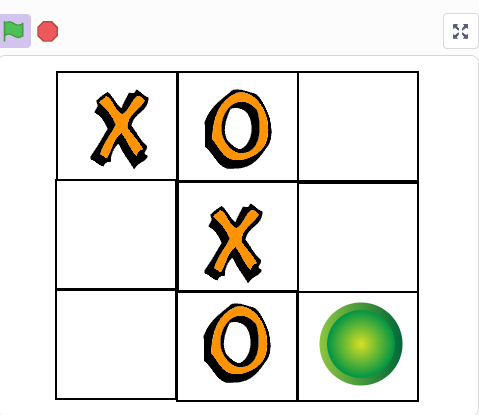 Tic Tac Toe in Scratch